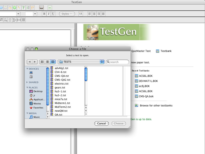 download testgen software free